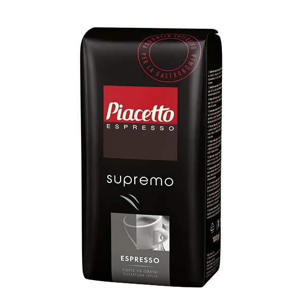Piacetto Espresso Supermo кафе на зърна 1 кг - Кафе на зърна