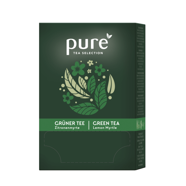 Pure Tea Selection Зелен с лимон 25 бр. - Чай на пакетчета