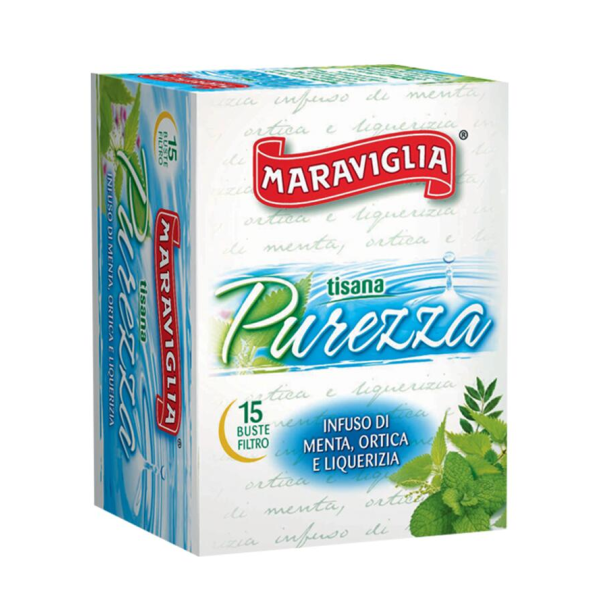 RISTORA Билков чай Purezza – кутия 15 бр. - Чай на пакетчета
