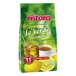 RISTORA Green tea with lemon - 1 KG. RISTORA Green tea with lemon - 1 KG.
