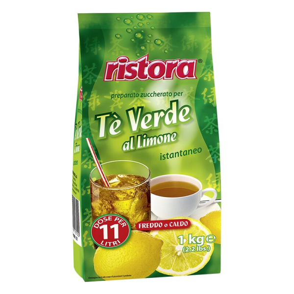 RISTORA Green tea with lemon – 1 KG. - Instant tea