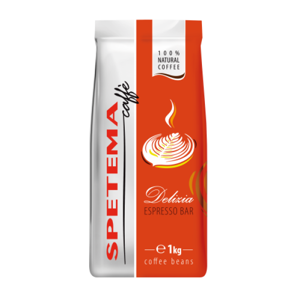 Spetema Delizia Espresso Bar 1кг зърна - Кафе на зърна