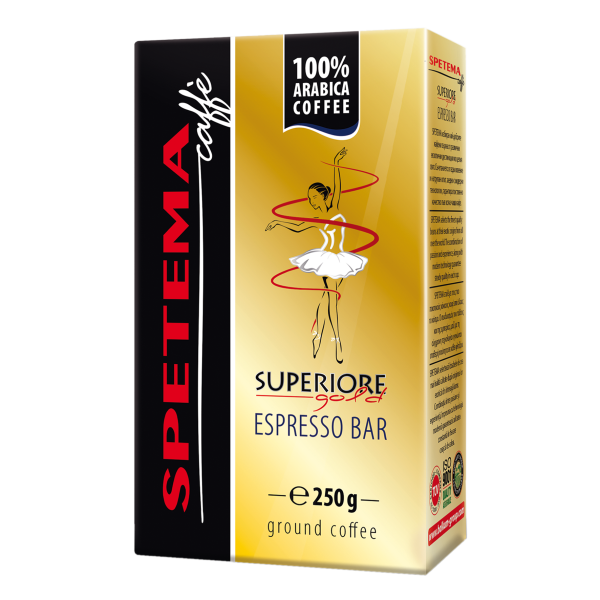 Spetema Superiore Gold мляно, вакуум 0.250 кг - Мляно кафе