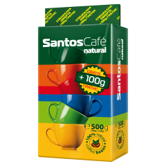 SantosCafe Natural мляно, вакуум 0.400+100 кг гратис
