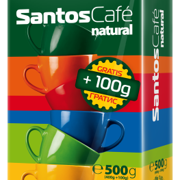 SantosCafe Natural ground, vacuum 0.400+100 kg free