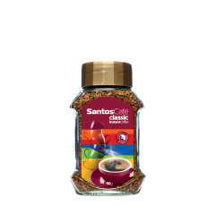 SantosCafe Agglomerated instant coffee, стъклен буркан 50 г