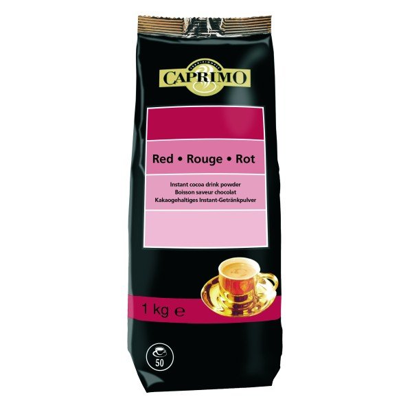 Caprimo Choco Red - Chocolate Red 1 kg - Chocolate powder