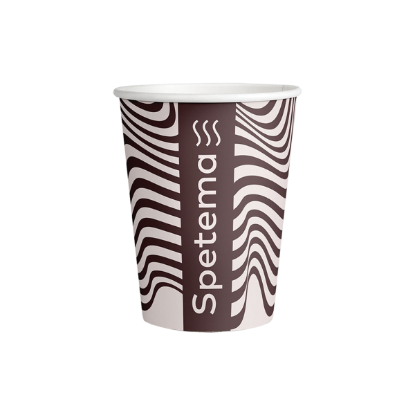 Картонена чаша Spetema 12 OZ 355 мл стек 80 бр - Картотени, Вендинг чаши и капаци