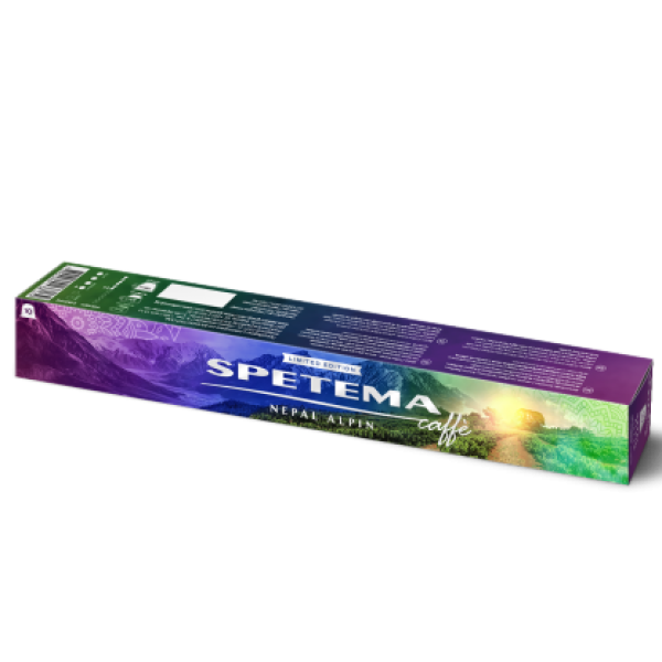 Spetema Crafted Nepal капсула NESPRESSO стд slim box 10бр - „Алпин Кофи Естейт“ е мечта на двама приятели, които вярвали, че могат да подобрят живота на обществото в което живеят, като произвеждат висококачествено специално кафе. Резултатът от техния усил Spetema Crafted Nepal капсула NESPRESSO стд slim box 10бр - Капсули за Nespresso система