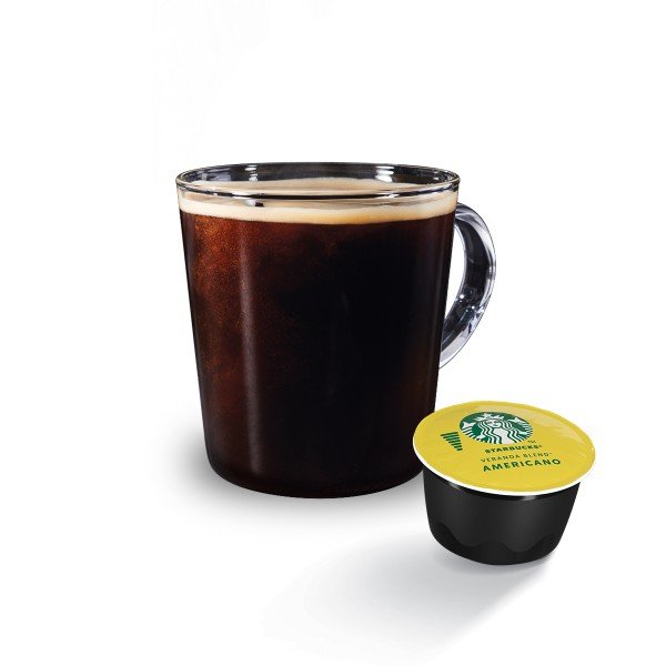 Starbucks Blonde Veranda DG капсули 12 бр. - Starbucks Blonde Veranda DG капсули 12 бр. (Starbucks от Nescafé Dolce Gusto)• STARBUCKS кафе капсули от NESCAFÉ® DOLCE GUSTO, с мек вкус и какаови нотки. • С деликатни нюанси на нежно какао и леко изпечени ядк Starbucks Blonde Veranda DG капсули 12 бр. - Кафе капсули и дози
