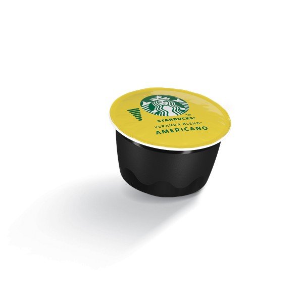 Starbucks Blonde Veranda DG капсули 12 бр. - Starbucks Blonde Veranda DG капсули 12 бр. (Starbucks от Nescafé Dolce Gusto)• STARBUCKS кафе капсули от NESCAFÉ® DOLCE GUSTO, с мек вкус и какаови нотки. • С деликатни нюанси на нежно какао и леко изпечени ядк Starbucks Blonde Veranda DG капсули 12 бр. - Кафе капсули и дози
