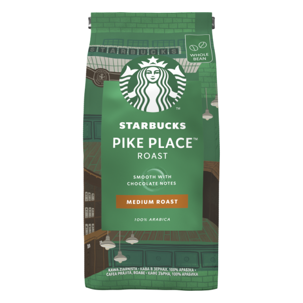 Starbucks Medium Pike Place на зърна 0,200 кг -