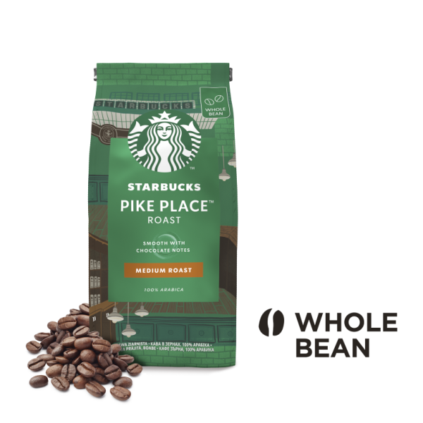 Starbucks Medium Pike Place на зърна 0,200 кг - Кафе на зърна