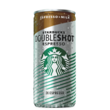 Starbucks Doubleshot espresso с мляко в кен 200 мл. - Мляно кафе