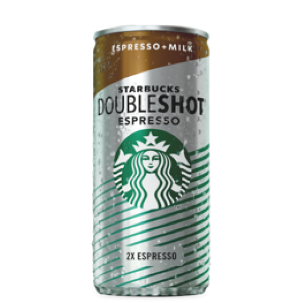 Starbucks Doubleshot espresso с мляко в кен 200 мл. - Мляно кафе