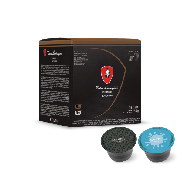 TONINO LAMBORGHINI CAPPUCCINO – капсули Dolce Gusto 16 бр. - Капсули Dolce Gusto система