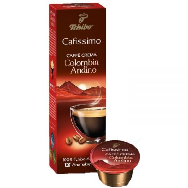 Tchibo Cafissimo Caffe Crema Colombia Andino капсули 10 бр. -