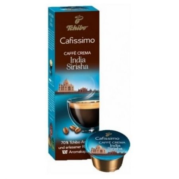 Tchibo Cafissimo Caffe Crema India Sirisha capsules 10 pcs. -