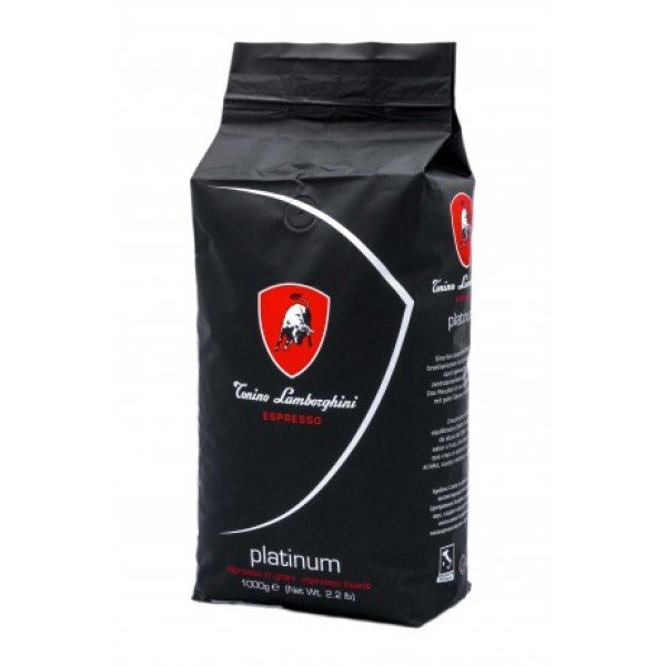 Tonino Lamborghini Platinum кафе на зърна 1 кг - Кафе на зърна