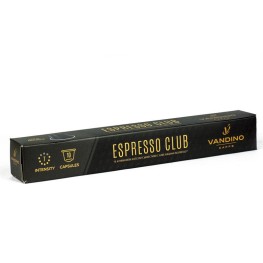Vandino Alluminio Espresso Club – капсули Nespresso 10 бр.
