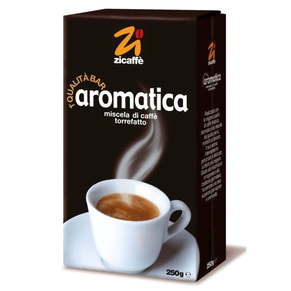 ZiCaffe Ground Aromatica 250гр мляно - Мляно кафе