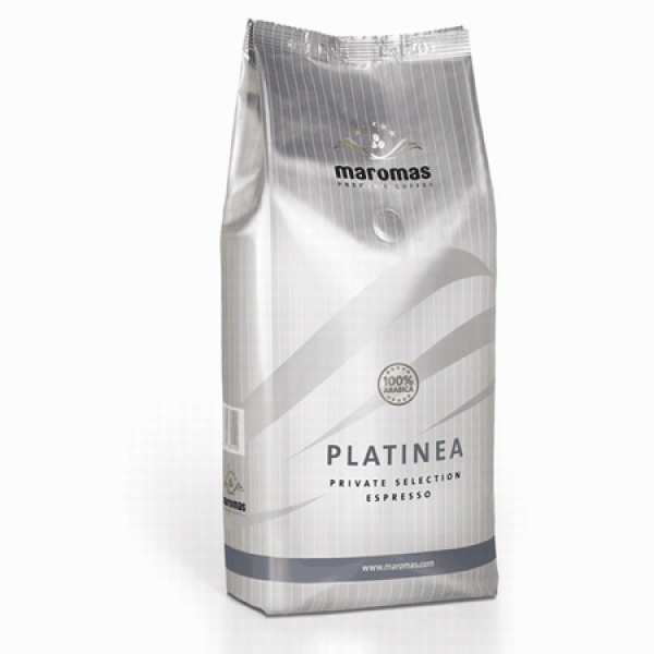 Maromas Platinea на зърна 0.500 кг - Кафе на зърна