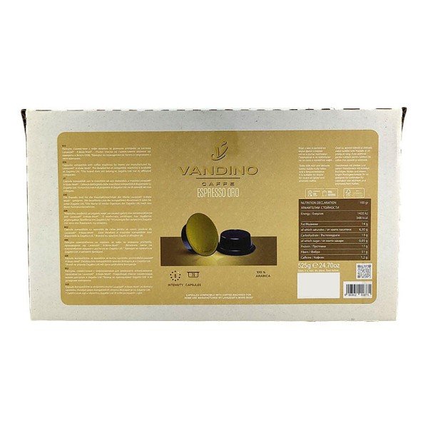 Vandino Espresso Oro – капсули A Modo Mio 70 бр. Vandino Espresso Oro – капсули A Modo Mio 70 бр.