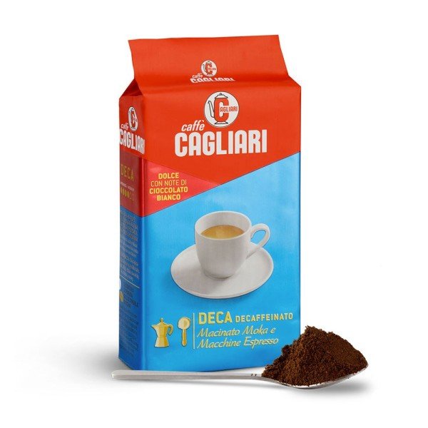 Caffe Cagliari Deca 250 g. Decaffeinated ground coffee - Ground coffee