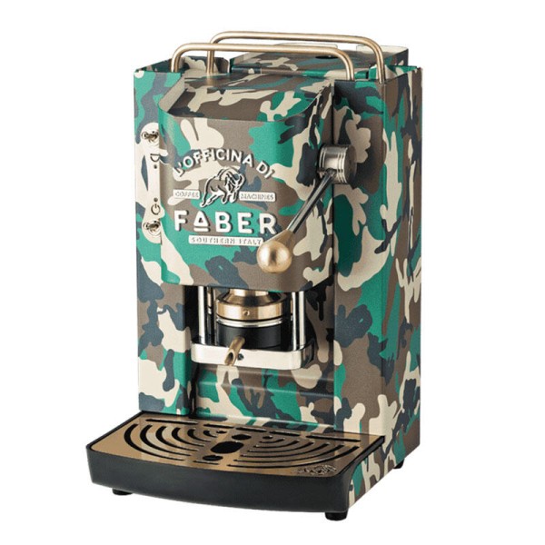 КАФЕМАШИНА FABER PRO DELUX CAMOUFLAGE - системата E.S.E. Pods ® - Автоматични машини
