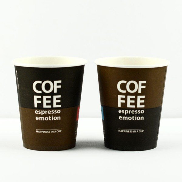 Чаши картон ESPRESSO DUO 180 мл. - Картотени, Вендинг чаши и капаци