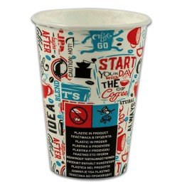 Cardboard cups COFFEE TIME EU 190 ml.