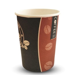 Чаши картон COFFEE TIME RUSTIC 180 мл.