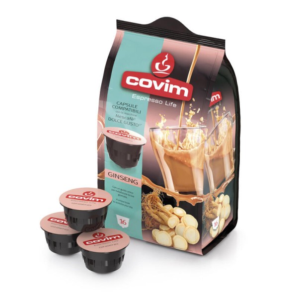 COVIM Ginseng – капсули Dolce Gusto 16 бр. - Капсули Dolce Gusto система