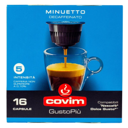 Covim Minuetto Dolce Gusto system 16 pcs. Coffee capsules