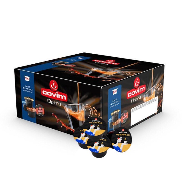 COVIM Opera BIO Honduras - capsules Lavazza Blue 100 pcs. - Capsules Lavazza Blue system