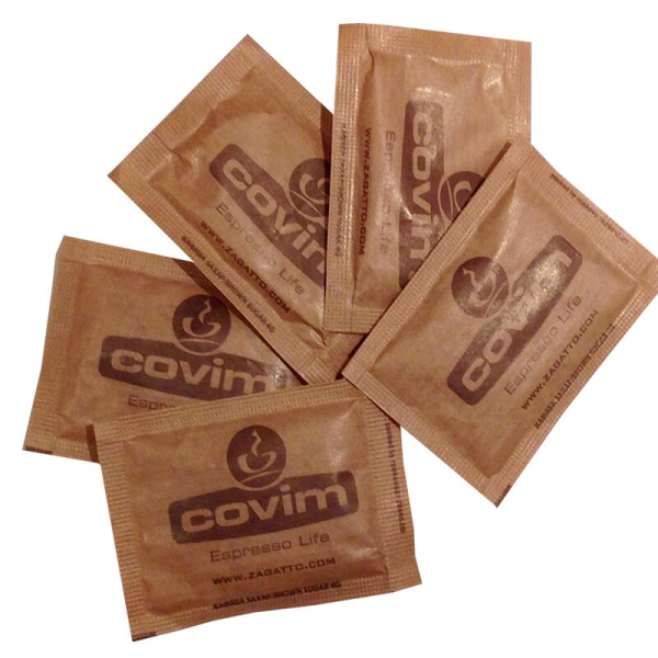 Covim Кафява захар на пакетчета 4 гр. Захар на пакетчета - Подсладители
