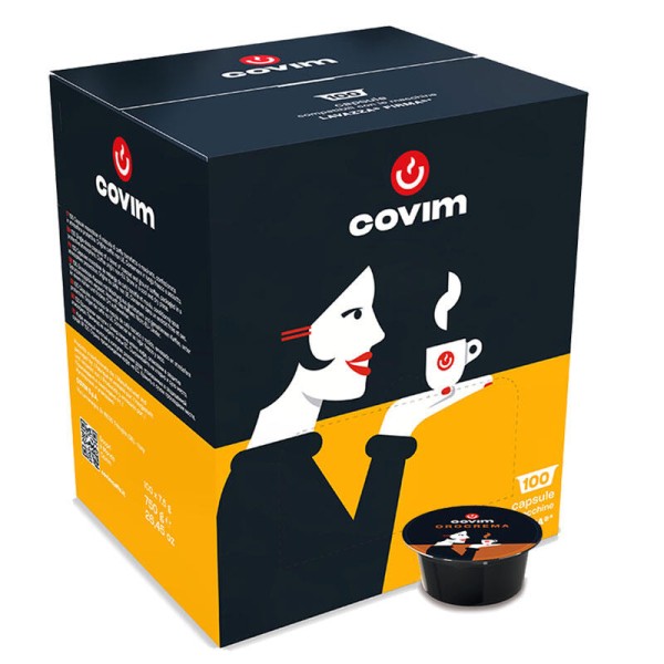 COVIM Orocrema - capsules Lavazza Firma 100 pcs. - Capsules Lavazza Firma system