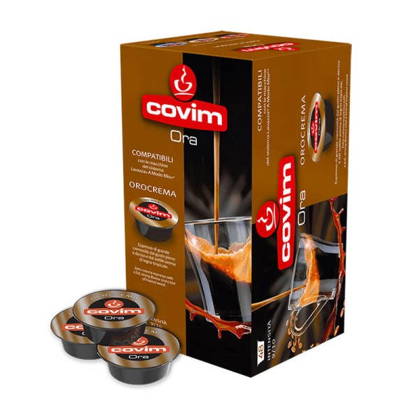 COVIM Ora Orocrema - capsules A Modo Mio" 48 pcs. - Capsules Lavazza A modo mio system