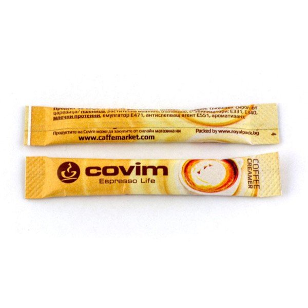 Covim Суха сметана на пакетчета 2.5гр./ 100бр. Суха сметана - Covim Суха сметана на пакетчета Кафето е най-консумираната топла напитка в цял свят. В наши дни кафе напитките са се превърнали не просто в средство за събуждане и концентрация, а в истински ри Covim Суха сметана на пакетчета 2.5гр./ 100бр. Суха сметана - Мляко и сметана