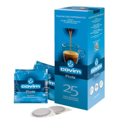 Covim Suave Decaffeinato 25 pcs. 44 mm Coffee in doses