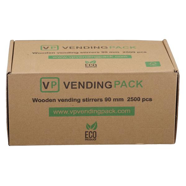 Wooden Vending Stirrers - 90 mm - Spoons and Stirrers
