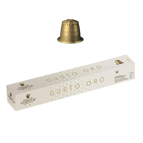 GARIBALDI Gusto Oro - "Nespresso" capsules 10 pcs. - Capsules for the Nespresso system