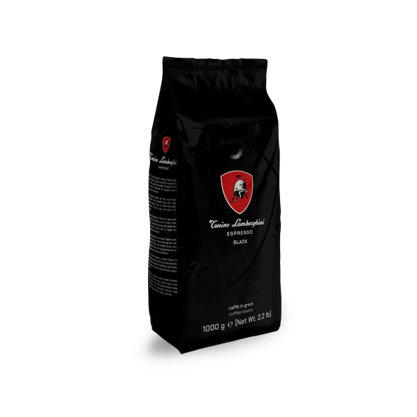 TONINO LAMBORGHINI BLACK LABEL BLEND кафе на зърна – 1 KG. - Кафе