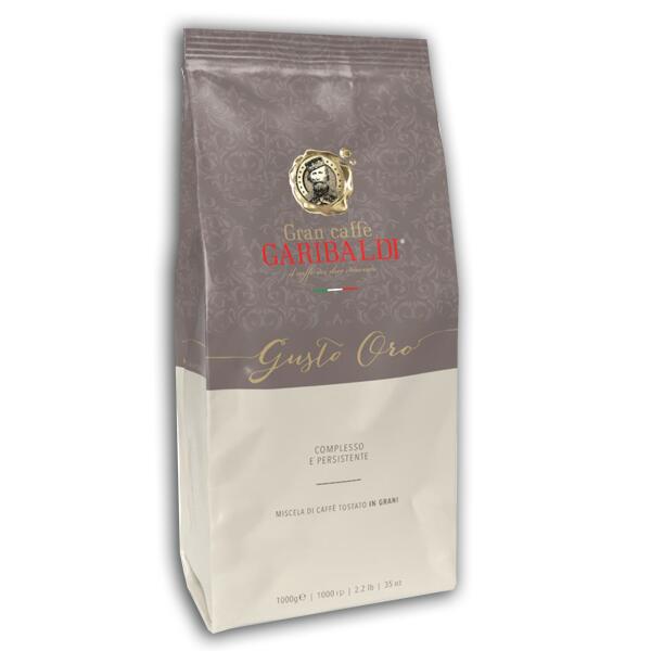 Garibaldi Gusto Oro кафе на зърна 1 кг - Кафе на зърна