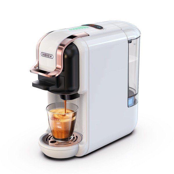 HiBREW 4 in 1 H1A - HiBREW 4 в 1: Кафемашина за Nespresso система и Dolce Gusto система Светът на кафето непрестанно се развива, HiBREW 4 в 1 капсулна кафемашина H1A е създадена, за да отговори на всички модерни изисквания за богат и аро HiBREW 4 in 1 H1A - Професионални машини