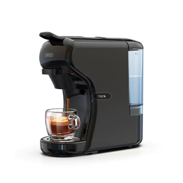 HiBREW 4 in 1 H1A - HiBREW 4 в 1: Кафемашина за Nespresso система и Dolce Gusto система Светът на кафето непрестанно се развива, HiBREW 4 в 1 капсулна кафемашина H1A е създадена, за да отговори на всички модерни изисквания за богат и аро HiBREW 4 in 1 H1A - Професионални машини