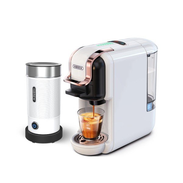 HiBREW H2B 5 in 1 combined coffee machine with capsules - Coffee machines with Dolce Gusto system