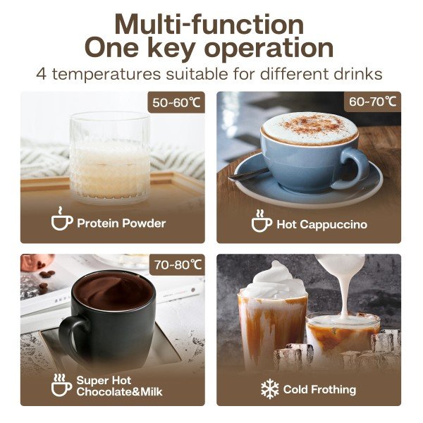 HiBREW Milk Frother M3A -
