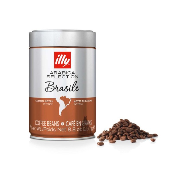 illy Espresso Монарабика Бразилия на зърна 250гр -