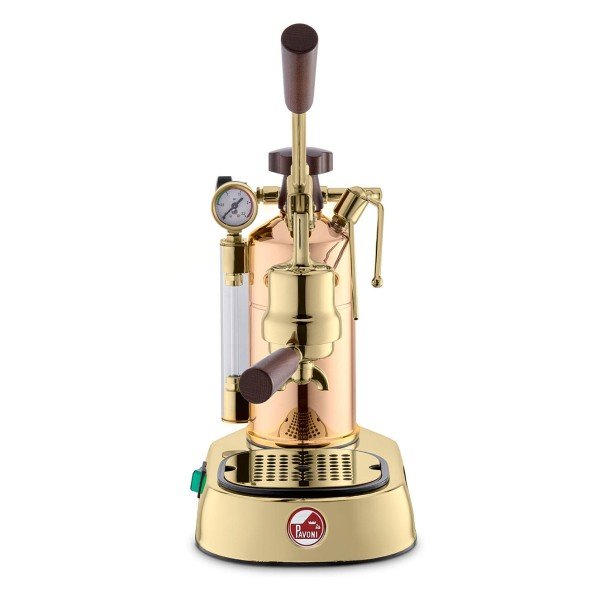 КАФЕМАШИНА LA PAVONI PROFESSIONAL RAME GOLD LPLPRG01 - Луксозни и ретро кафемашини